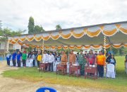 Babinsa Koramil 09/Tiga Balata Hadiri Gerakan Masyarakat Sehat di Kecamatan Jorlang Hataran