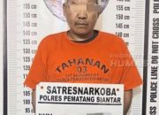 Pria Paruh Baya Miliki Sabu diringkus Satnarkoba  Siantar