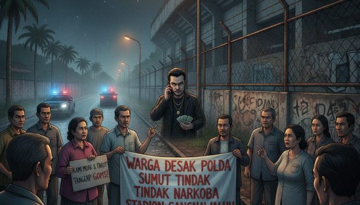 Warga Sekitar Stadion Sangnawaluh Desak Polda Sumut Tindak Peredaran Narkoba