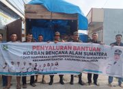 Personil Kodim 0207/Simalungun Kawal Penyaluran Bantuan Untuk Warga Terdampak Bencana Alam