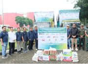PT KINRA dan Pelaku Usaha KEK Sei Mangkei Salurkan Bantuan Kemanusiaan untuk Korban Banjir dan Longsor di Tapsel dan Aceh Tamiang