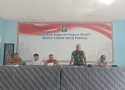 Perkuat Sinergi Akhir Tahun, Babinsa Koramil Bosar Maligas Hadiri Rakor Kecamatan Ujung Padang