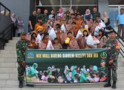 Danrem 022/Pantai Timur Nge Mall Bersama Anak Panti Asuhan Thabita Care di Ramayana Siantar