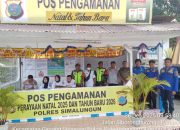 Sinergi TNI–Polri dan Personil Gabungan Jaga Kenyamanan Nataru, Pos Pam Simpang Sitahoan Berjalan Aman dan Kondusif