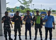 Sinergi TNI dan Dishub Hadirkan Rasa Aman di Terminal Tanjung Pinggir Selama Nataru