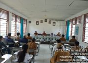 Rapat Harungguan Jadi Wadah Kebersamaan, Babinsa dan Camat Dolok Silau Duduk Bersama