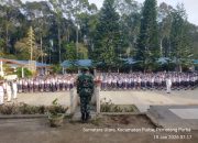 Danramil 13/Purba Jadi Inspektur Upacara, Tanamkan Disiplin dan Cinta Tanah Air di SMP Negeri 1 Purba
