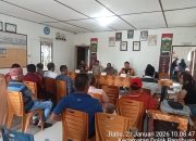 Babinsa Hadiri Musdes, Wujud Sinergi TNI Dukung Perencanaan Pembangunan Nagori Marihat Raja 2026