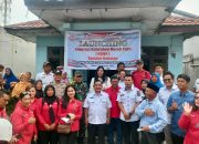 Danramil Siantar Utara Hadiri Launching Koperasi Merah Putih, Dukung Penguatan Ekonomi Kerakyatan