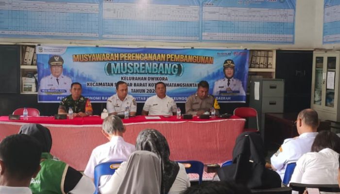 Babinsa Dwikora Hadiri Musrenbang 2026, Wujudkan Pembangunan Berbasis Aspirasi Warga