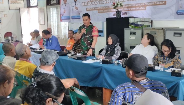 Babinsa Koramil Siantar Utara Hadiri Musrenbang, Dorong Pembangunan Jalan Lingkungan di Kelurahan Baru