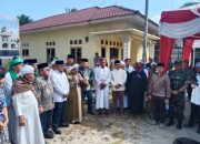 Danramil Tanah Jawa Hadiri Peletakan Batu Pertama Pembangunan Rumah Tahfidz Qur’an di Hatonduhan
