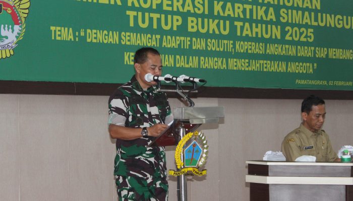 RAT PRIMKOP Kartika Simalungun 2025, Perkuat Semangat Kemandirian dan Kesejahteraan Anggota