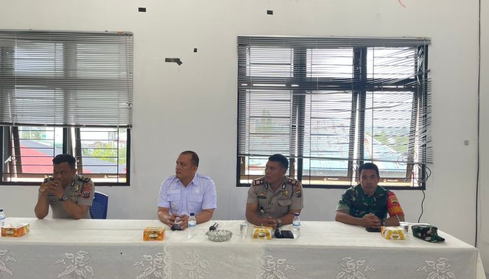 Babinsa Hadiri Rapat Koordinasi Pembentukan Polsubsektor Siantar Marimbun