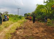 Pra TMMD ke-127 Kodim 0207/Simalungun Buka Akses Jalan Desa di Nagori Bahapal