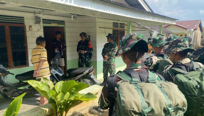 Rumah Jadi Markas Pengabdian, Satgas TMMD ke-127 Disambut Hangat di Nagori Bahapal