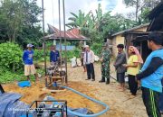 Satgas TMMD Ke-127 Kodim 0207/Simalungun Gelar Doa Bersama Sebelum Pembuatan Sumur Bor di Dusun Raya Mas