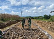 Satgas TMMD Ke-127 Kodim 0207/Simalungun Kebut Pembangunan Infrastruktur di Nagori Limag