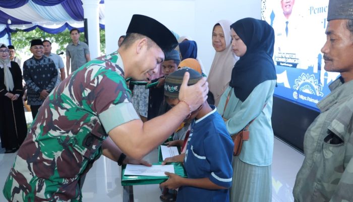 Dandim 0207/Simalungun Hadiri Pelaksanaan Pelepasan Tim Safari Ramadhan Pemkab Simalungun 