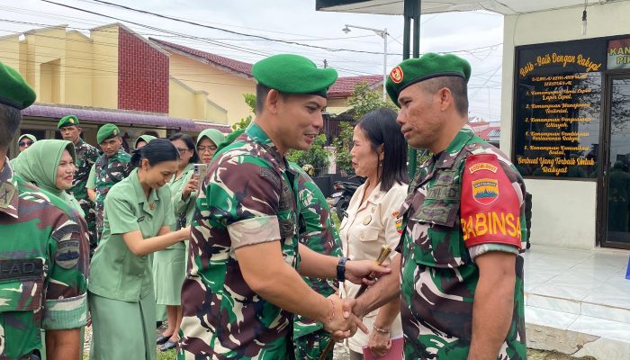 Kunker ke Koramil Koramil 03/SS, Dandim Tekankan Jaga Keharmonisan Rumah Tangga Dan Hindari Pelanggaran