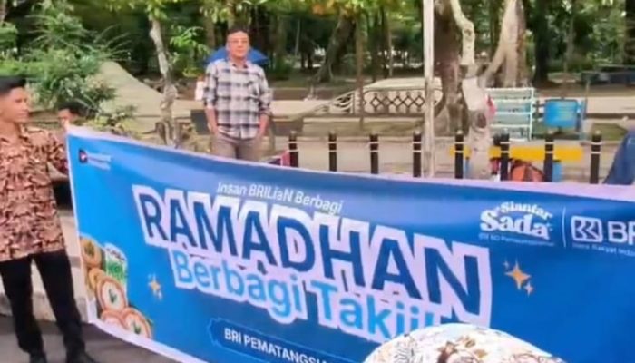 BRI Cabang Pematangsiantar Berbagi Takjil di Bulan Ramadhan, Wujud Kepedulian kepada Masyarakat