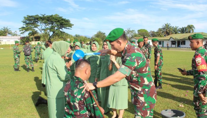 Dandim 0207/Simalungun Pimpin Acara Pelantikan Kenaikan Pangkat 46 Anggota, Periode 1 April 2026