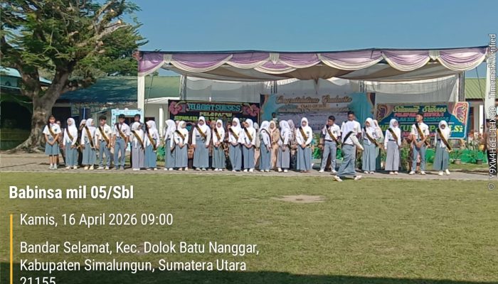 Langit Harapan Mengembang di Dolok Batunanggar, Babinsa Hadir Menguatkan Semangat Generasi Muda