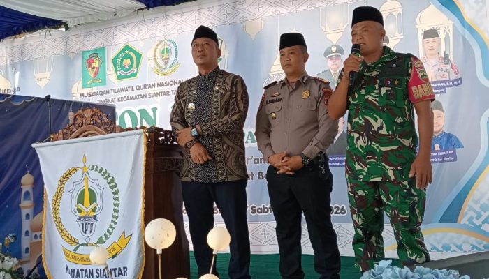 Semarak MTQ Nasional ke-42, Babinsa Hadiri dan Perkuat Kebersamaan Warga Kecamatan Siantar