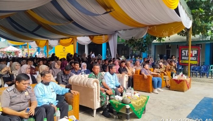 Babinsa Hadiri Pelepasan Siswa Kelas XII, Momen Haru dan Harapan Warnai SMK Satrya Budi 1 Perdagangan