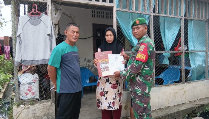 *KOREM 022/PT FASILITASI PEMBUATAN 202 AKTA KELAHIRAN BAGI MASYARAKAT*