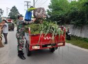 Kolaborasi TNI, Polri, dan Pemerintah Kecamatan Hadirkan Lingkungan Bersih di Siantar Marihat