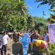 Dukung Pembangunan Wilayah Binaan, Babinsa Koramil 08/Bangun Turun Langsung Dampingi Rabat Beton 198 Meter