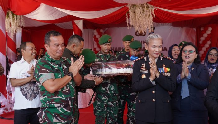 KOREM 022/PT SERBU POLRES PEMATANG SIANTAR!   Wujud Nyata Soliditas TNI–Polri di Hari BHAYANGKARA Ke-80