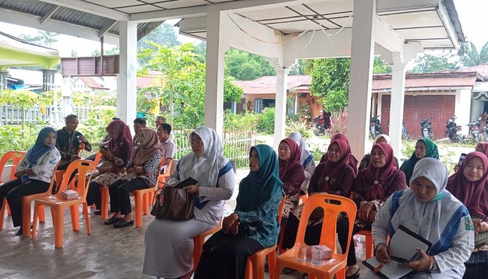 Rumah Desa Sehat Jadi Ruang Kolaborasi, Babinsa Dorong Pembangunan yang Tepat Sasaran