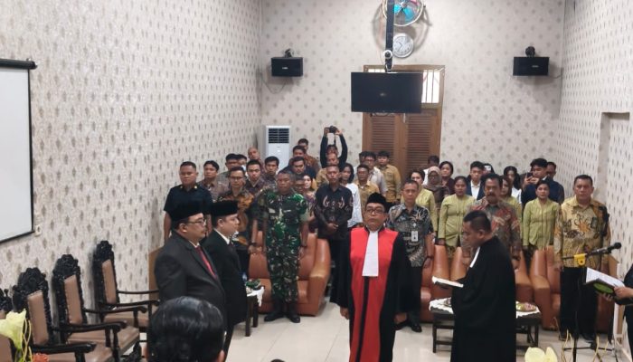 Pelantikan Wakil Ketua PN Pematangsiantar, TNI dan Aparat Penegak Hukum Perkuat Sinergi