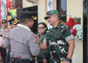 Komandan Kodim 0207/Simalungun Hadiri Prosesi Penyambutan Kapolres Kota Pematangsiantar
